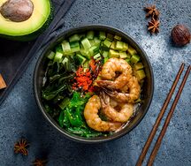 Поке с креветкой