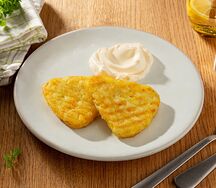 Драники со сметаной