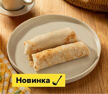 Гречневые блины с курицей и брынзой