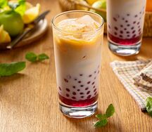 Милк бабл-ти Черника-смородина