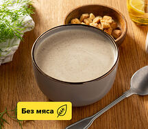 Суп-крем с шампиньонами