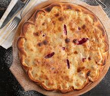 Пирог с голубикой