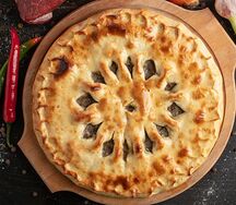 Осетинский пирог с мясом и капустой