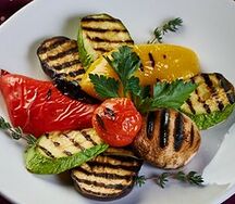 Овощи на мангале
