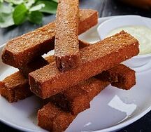 Гренки чесночные
