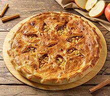 Осетинский пирог с яблоком и корицей