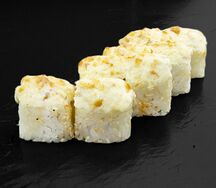 Запеченный с курицей