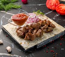 Шашлык из бараньей мякоти