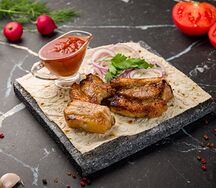 Шашлык из cвинoй корейки