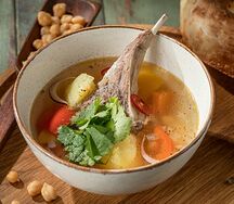 Шурпа с корейкой ягнёнка