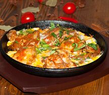 Чыхыртма из курицы