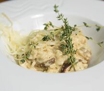 Ризотто с белыми грибами