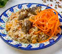 Сет Плов и корейская морковь
