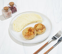 Котлеты рыбные с картофельным пюре