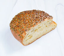 Хлеб тыквенный половинка