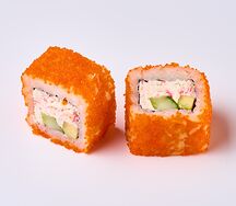 Ролл Калифорния с крабом