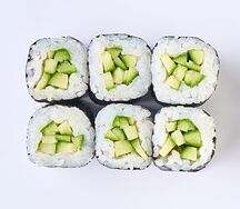 Мини-ролл с огурцом