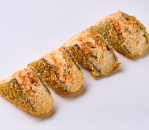 Жареный суши-сэндвич с курицей