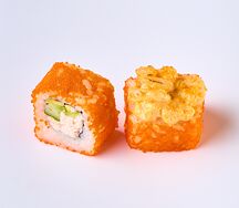Теплый ролл Креветка спайси