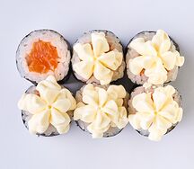 Мини-ролл сливочный лосось
