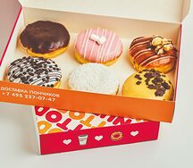 Коробка донатов S