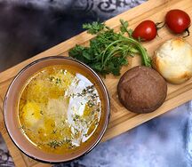 Куриный суп лапша по-домашнему