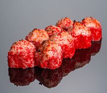 Запеченный ролл Яки с креветкой