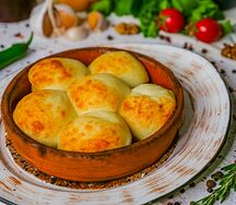 Грибные шапочки, фаршированные сыром