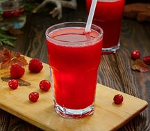 Клюквенный морс