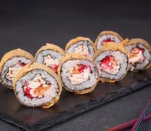 Ролл Камчатский в темпуре