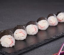 Мини-ролл с крабом