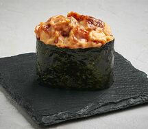 Острые суши с угрем