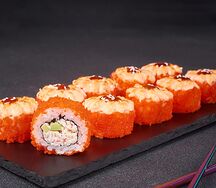 Ролл Калифорния оранж запеченная гранд