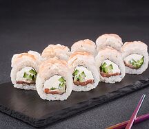 Ролл Аляска с креветкой