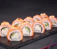 Ролл Филадельфия запеченная гранд