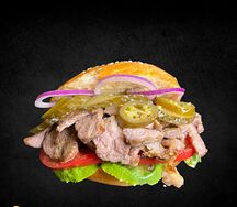 Калач с бараниной