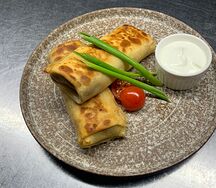 Блинчики с мясом молодого бычка