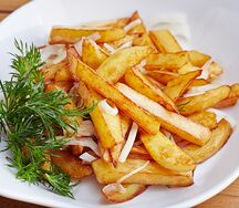 Картофель жареный