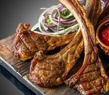 Шашлык из бараньей корейки
