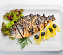 Дорадо на углях