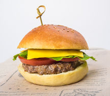 Сырный бургер