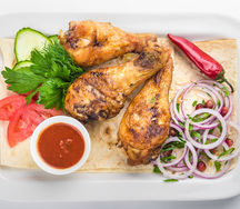 Куриные ножки на углях