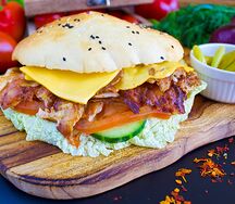 Королевский донер из курицы