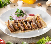 Шашлык из бараньих семечек