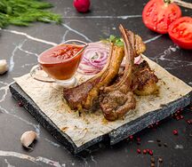Шашлык из бараньей корейки