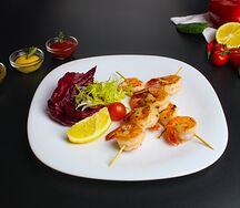 Тигровые креветки жаренные