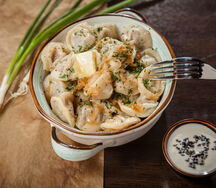 Пельмени с индейкой