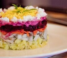 Салат Сельдь под шубой