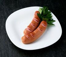 Отварные сосиски