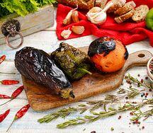 Овощи на углях